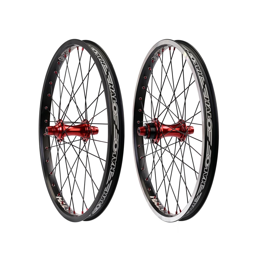 red bmx wheels